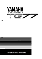 Yamaha TG-77 - Owners Manual 